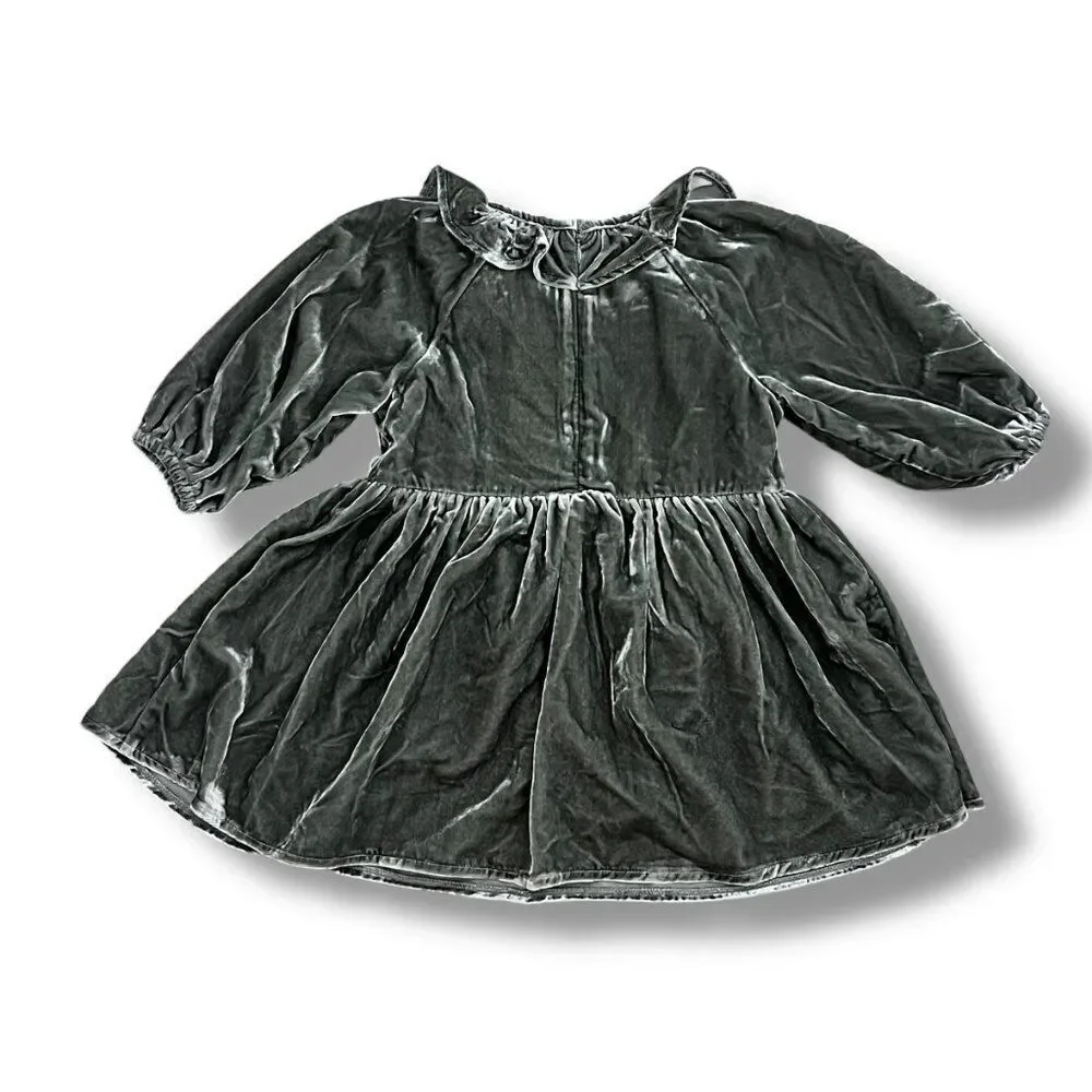 NEW! Noralee Adeline Dress with Bloomers in Pine Shimmery Green Hue Size 2